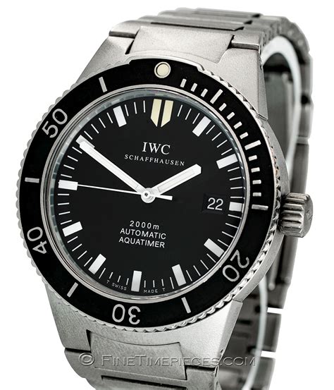 iwc gst aquatimer automatic 2000 m titanium|iwc gst 2000.